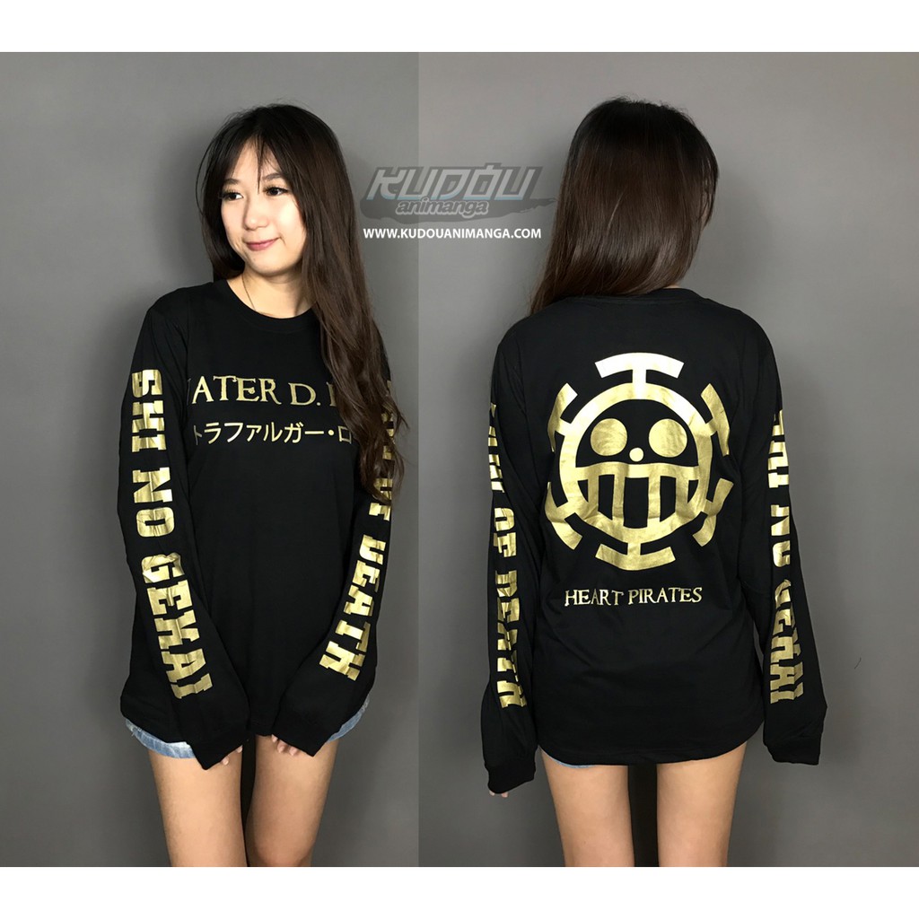 Longsleeve Trafalgar Law Death Gold Onepiece Mugiwara