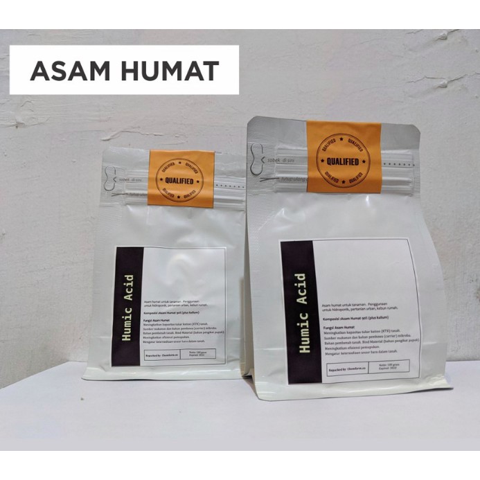 Asam Humat/Humic Acid Plus Kalium (Potassium Humat) 100 gram