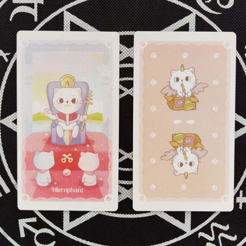 Kittycorn Tarot 12x7cm include guide paper