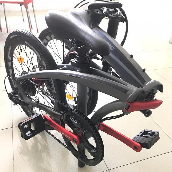 SEPEDA LIPAT FOLDING BIKE PACIFIC NORIS 2.2 - LIGHT GREY TERLARIS