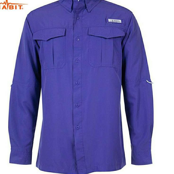 Terbaru - Kemeja Outdoor Habit Pria Dewasa Tangan Panjang