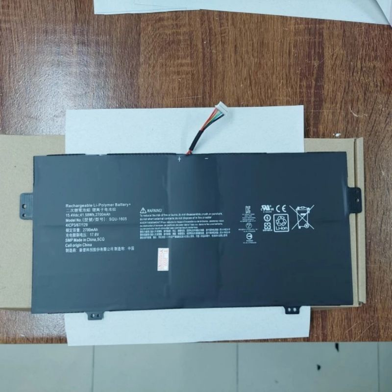 Baterai Original Laptop Acer Swift 7 SF713 SF713-51 SF714-51 S7-371 SQU-1605 4ICP
