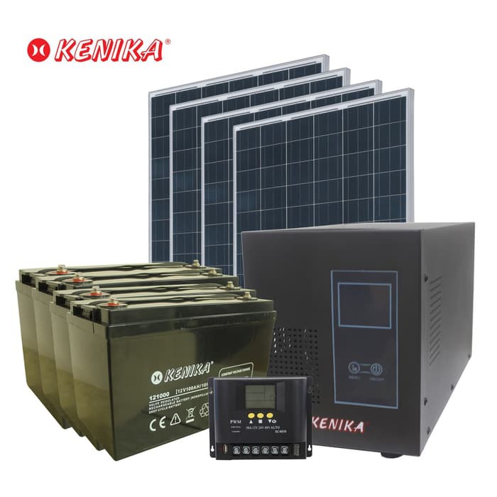 Paket Panel Surya-Solar Home KENIKA - Basic 2000 watt ( PA-BAS2K