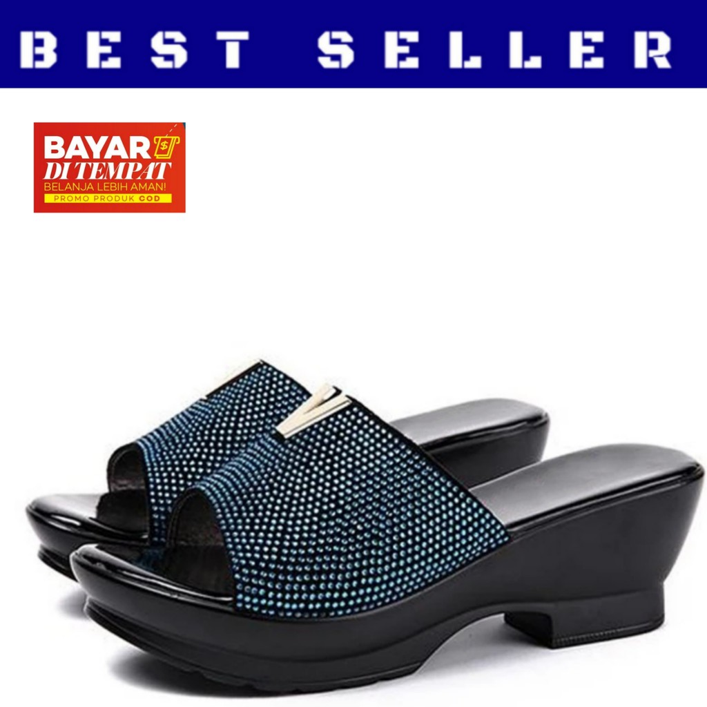 Sandal wedges wanita terlaris - Sandal wedges -  Sandal wanita terbaru - Sandal wanita terlaris - Sandal wedges wanita terbaru - amanda