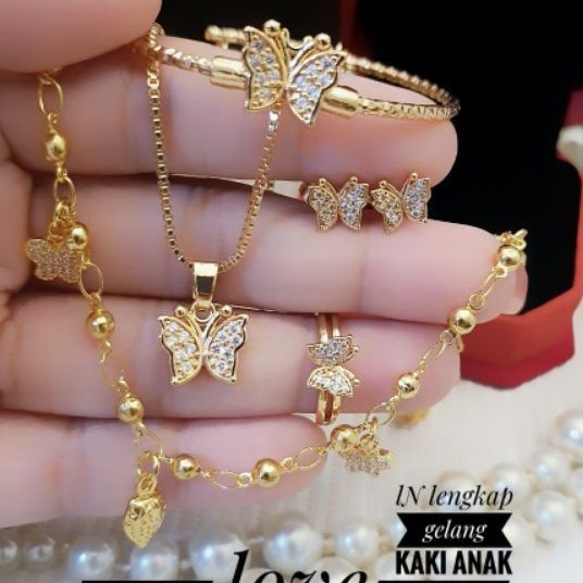 Xuping perhiasan Anak motif Kupu terlaris Kp2131