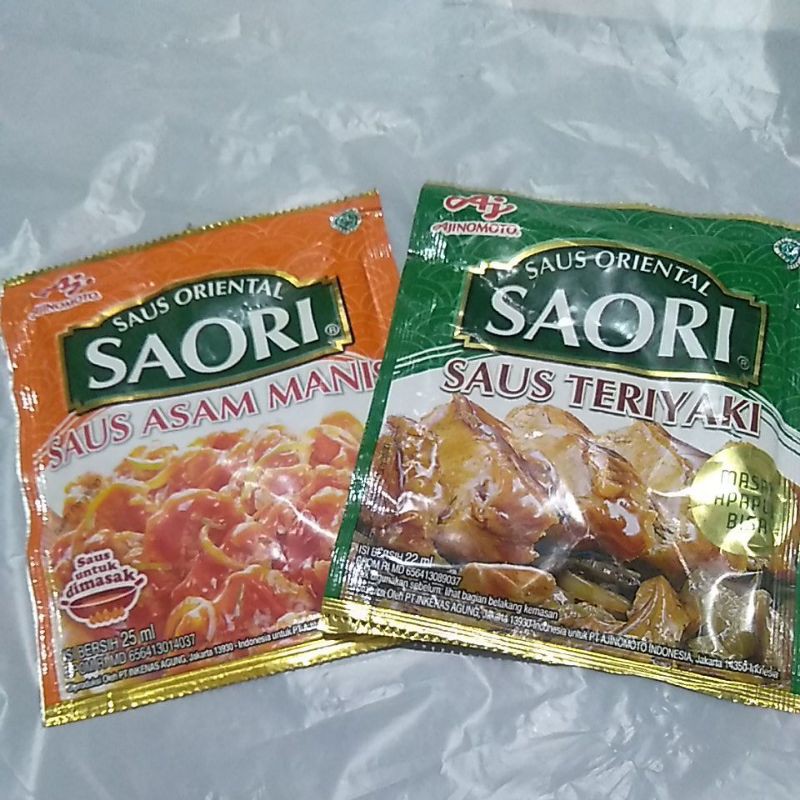 

Saori saus oriental saset 25ml