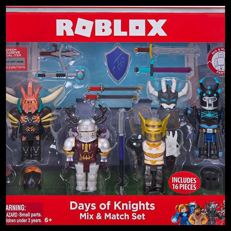 Special Roblox Days Of Knight Original Action Figure Shopee - amazon com roblox series 3 mystery figures toys games