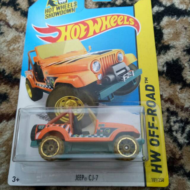 Jeep CJ - 7 hot wheels