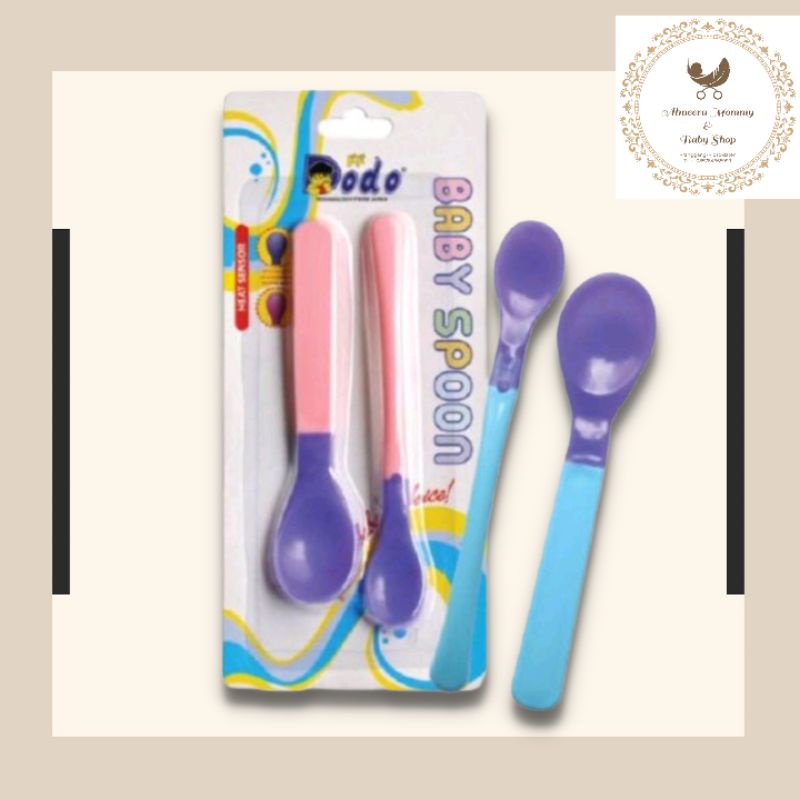 Dodo Baby Spoon With Head Sensor/ Dodo Sendok makan bayi dengan indikator