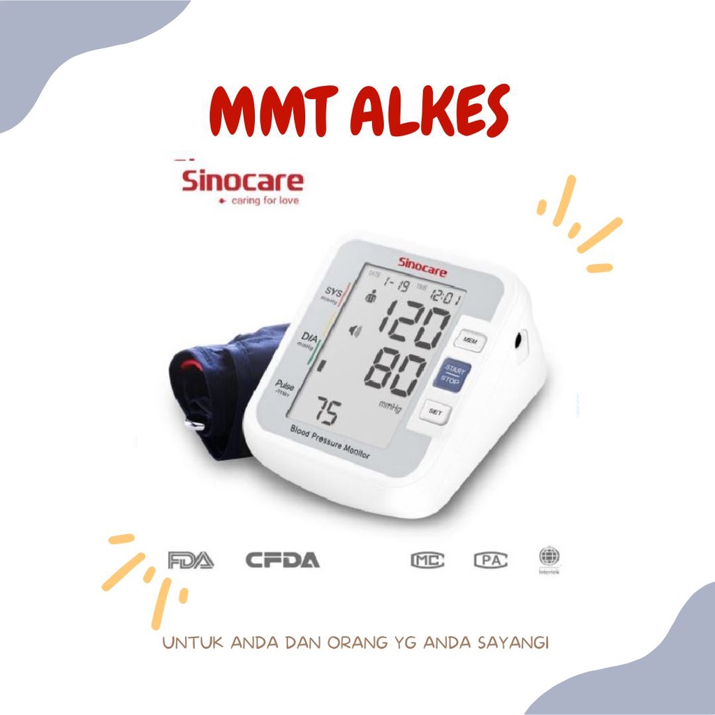 Tensimeter Digital siniheart Sinocare BA-801murah