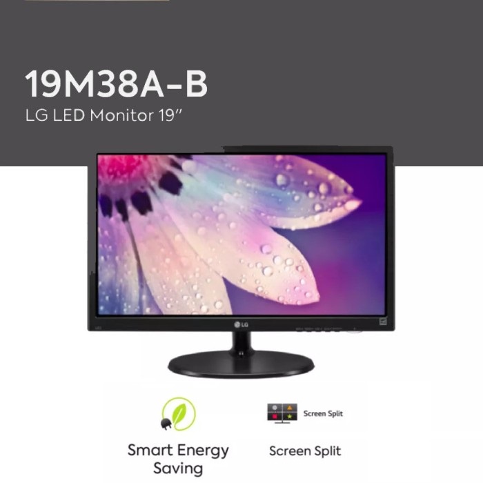 Jual Monitor LG 19M38A-B 19 Inch HD - VGA Port | Shopee Indonesia