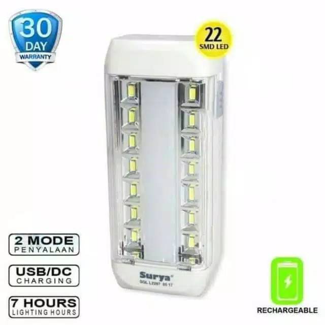 Lampu Emergency Led SQL 2207 Surya