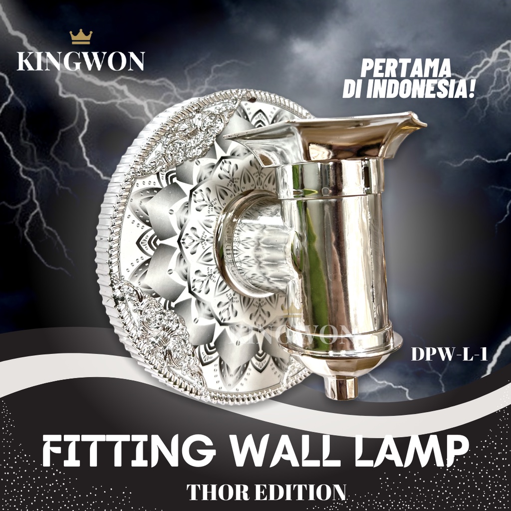 LAMPU DINDING/LAMPU TEMPEL/LAMPU TIDUR/WALL LAMP/FITTING LAMPU DPW L-1