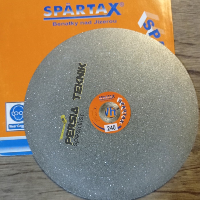IOP | DIAMOND WHEEL 6 INC SPARTAX DIAMOND LAPPING WHEEL BATU ASAH # 240