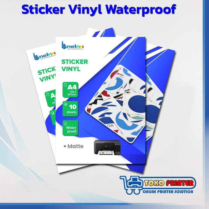 

Serba Murah //x97➸ Sticker Vinyl Anti Air Doff Matte A4 Inkjet / Stiker Vinil waterproof