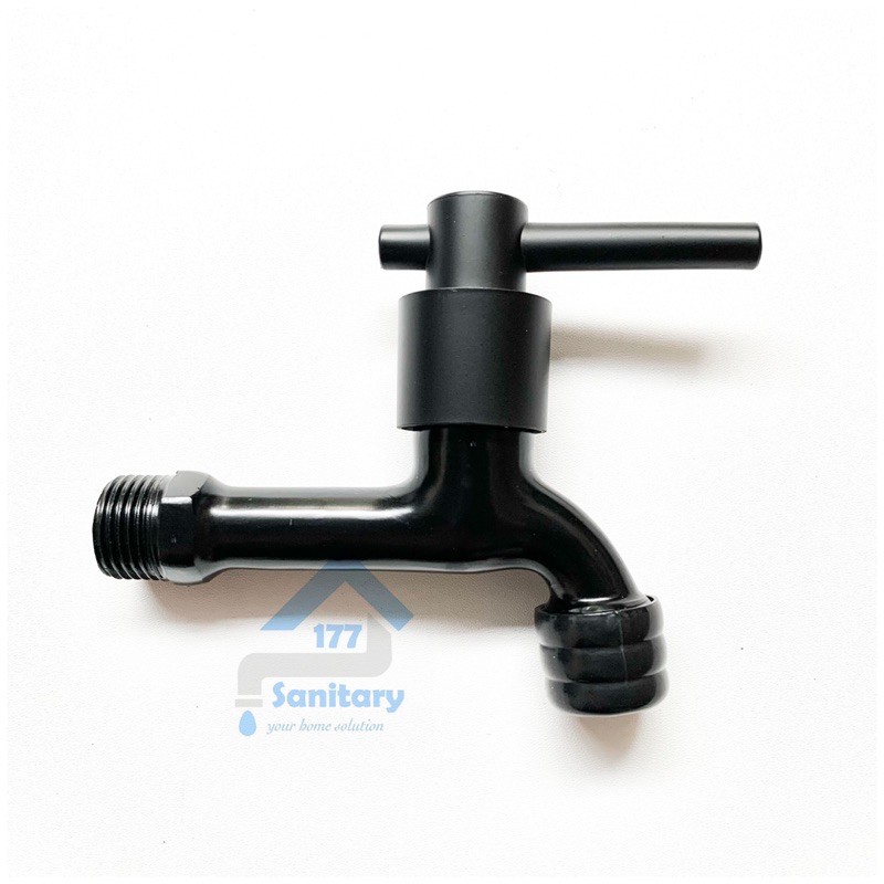 kran Tembok engkol minimalis  F4/ keran air tembok hitam kamar mandi faucet bathroom sanitary177