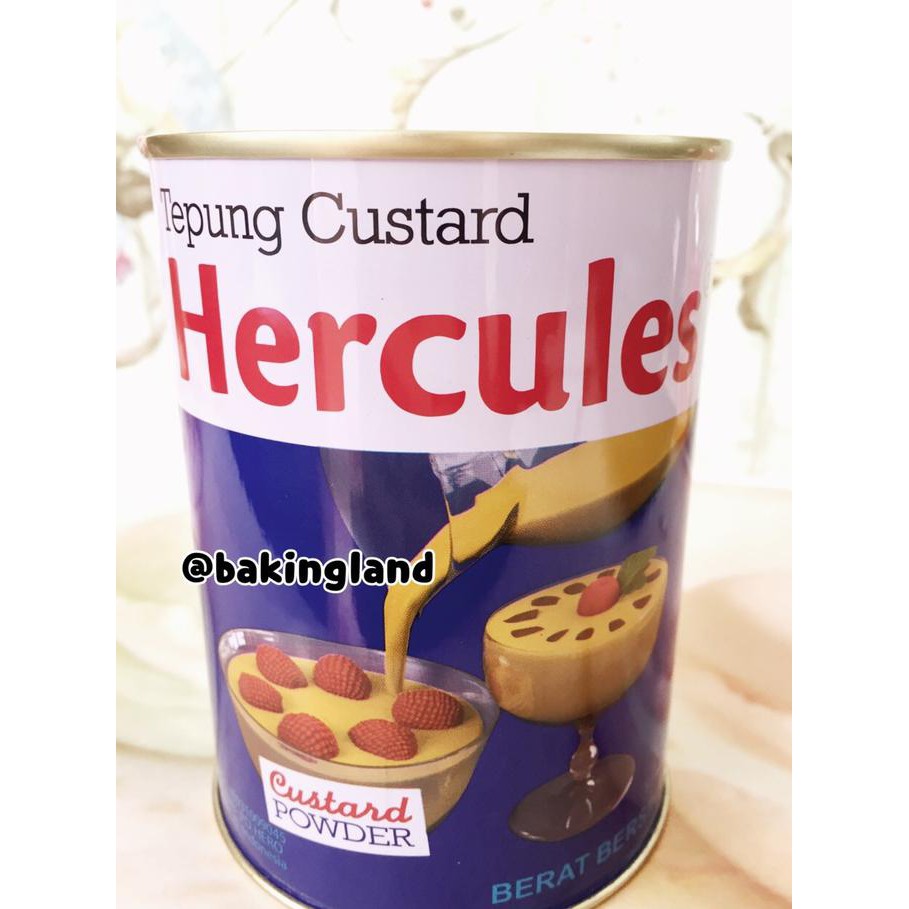 

ENAK hercules tepung custard BANYAK RASA