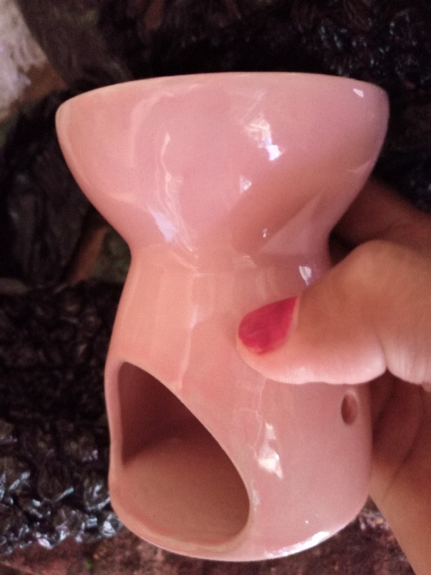 Tungku Aromaterapi Keramik Full Glasir