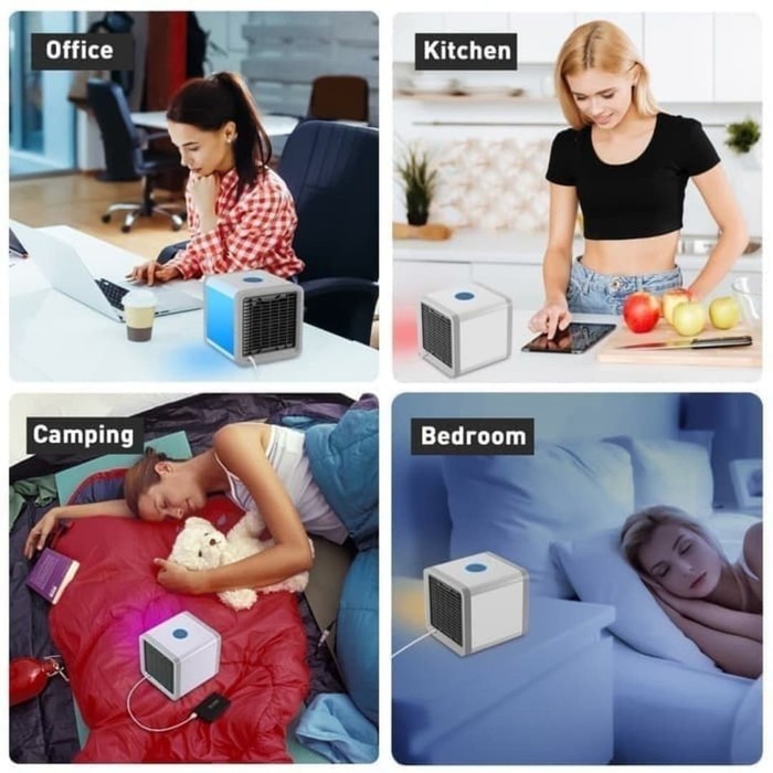 *COD*Ac mini Artic Air Cooler Fan mini Ac portable Usb High Quality