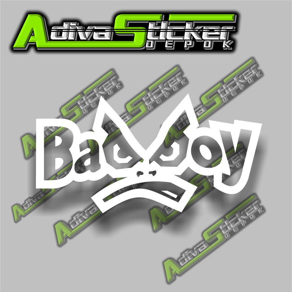 STIKER CUTTING BADBOY