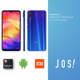 Xiaomi Redmi Note 7 464 Ram 4gb Rom 64gb Garansi Resmi Tam