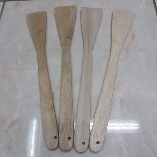 Sutil Kayu Ukuran 30 cm Spatula Kayu Kecil Soled Kayu Wood Spatula Sutil Anti Baret Wajan