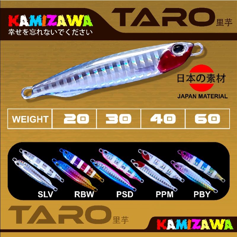 UMPAN PANCING METAL JIG KAMIZAWA TARO...PREMIUM QUALITY