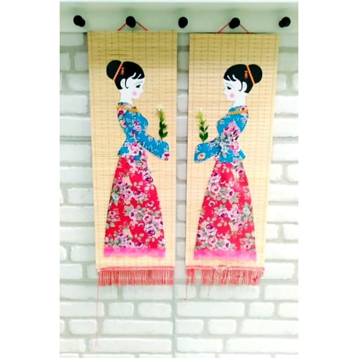 Tirai Bambu Dekorasi Rumah Oleh Hiasan Jepang China Kado Ultah Murah