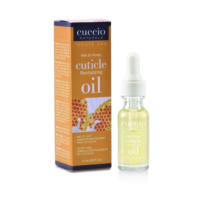 Cuccio Revitalizing Cuticle Oil Milk &amp; Honey 15ml