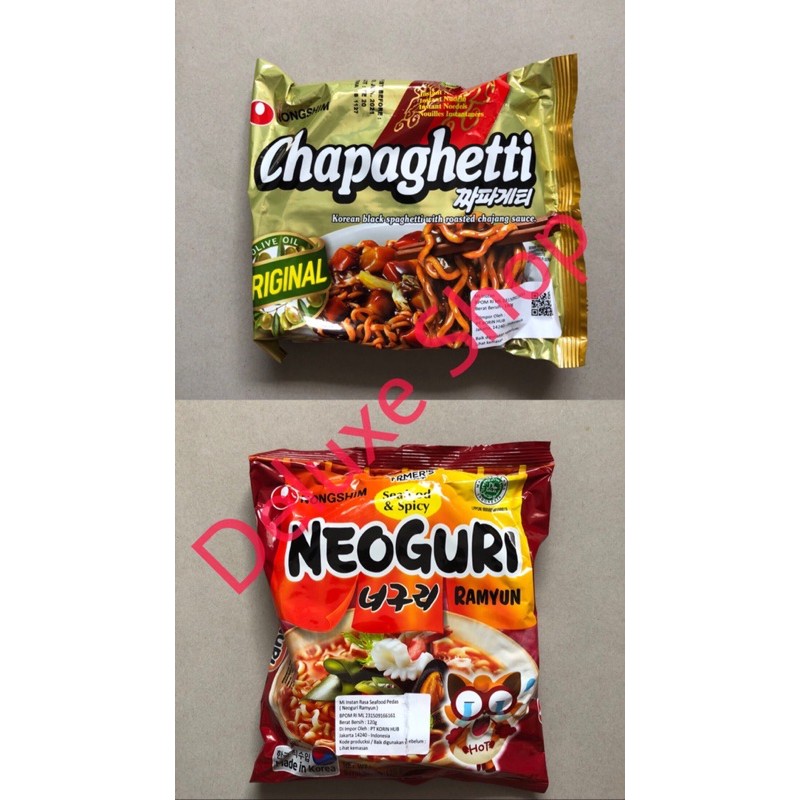 

PAKET MIE RAMDON NONGSHIM CHAPAGURI (CHAPAGETTI + NEOGURI) PARASITE