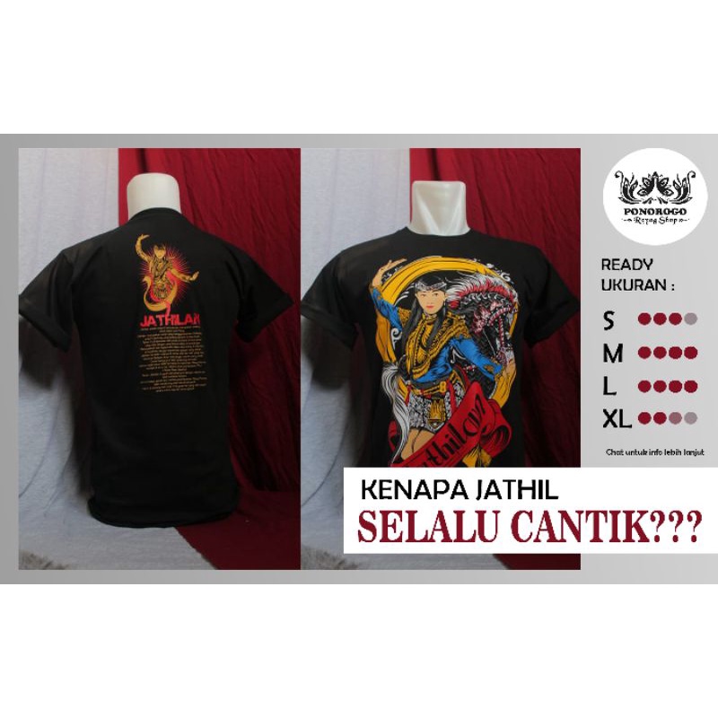 Kaos Reog Jathilan (bisa COD)