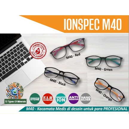 MGI KACAMATA MEDIS IONSPEC M40 "BIASAKAN BACA DESKRIPSI"