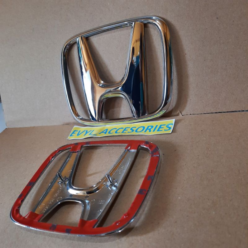 EMBLEM LOGO LAMBANG H HONDA GRILL GRIL DEPAN HRV FACELIFT 2018 2019 2020 2021 2022 up ori