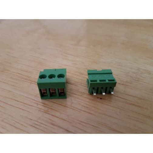 konektor green HT3.96mm 3p Lurus terminal block connector HT396 pair