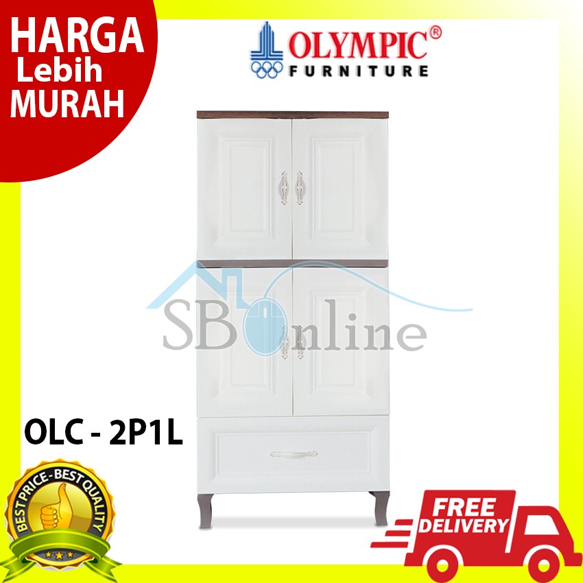 Olymplast Locker Cabinet / Laci Pakaian / OLC2P1L