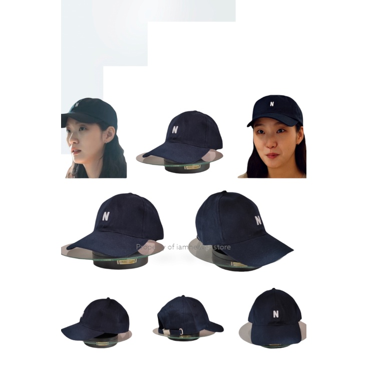 Topi Huruf N Yang Dipake Oh In Joo Di Little Woman Kim Go Eun Drama Korea Drakor Kdrama Baseballcap Inisial