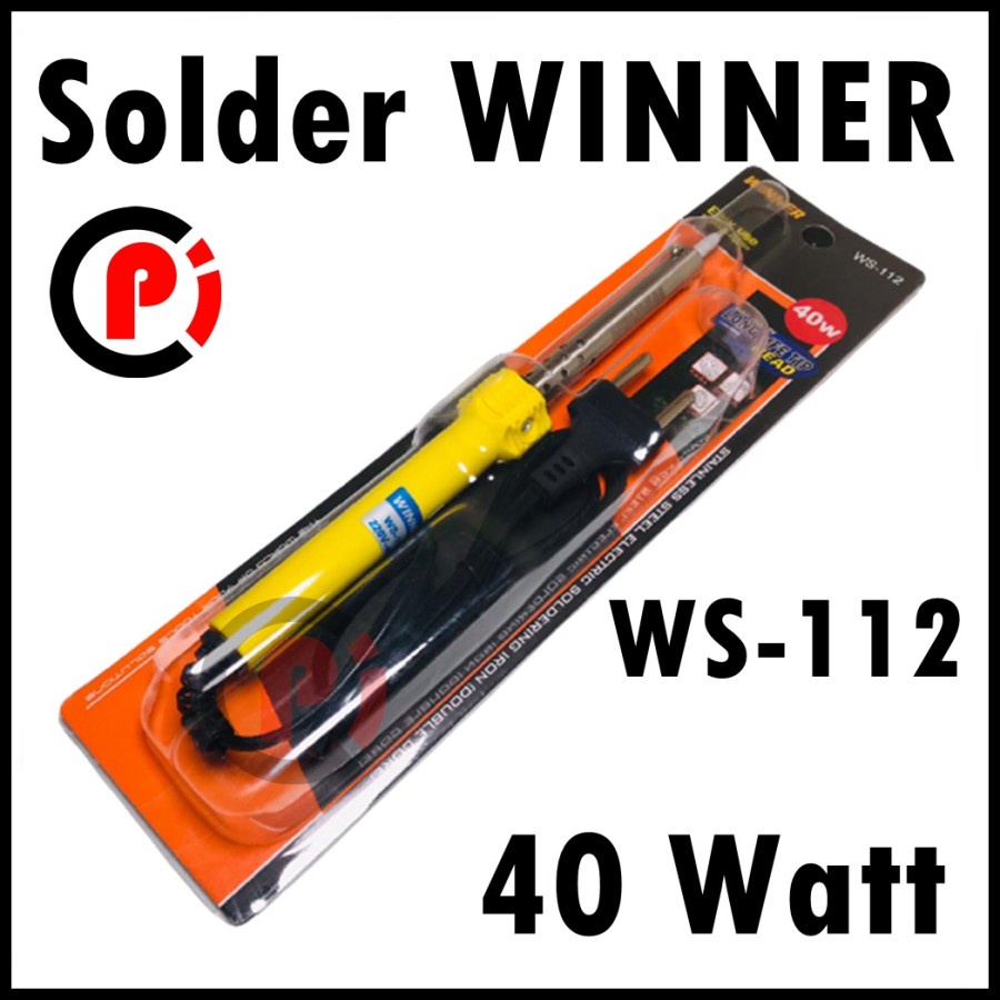 WINNER WS 112 Solder Iron Listrik 40 Watt Long Life Tip Head