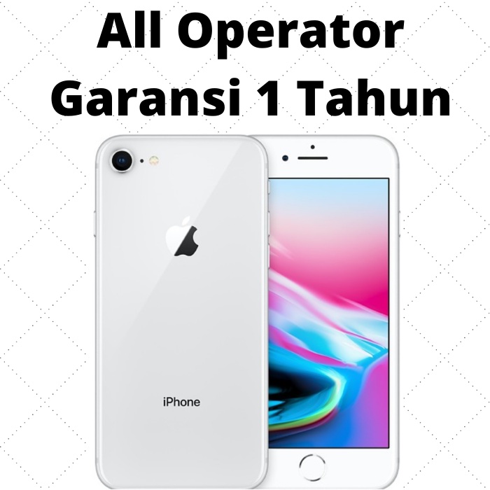 iphone 8 Plus 64GB/256gb black gold silver red Fullset mulus ori bergaransi-3