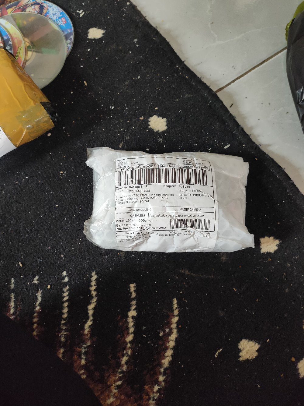 Timbangan Gantung 50 Kg/ 10 Kg - Sosoyo