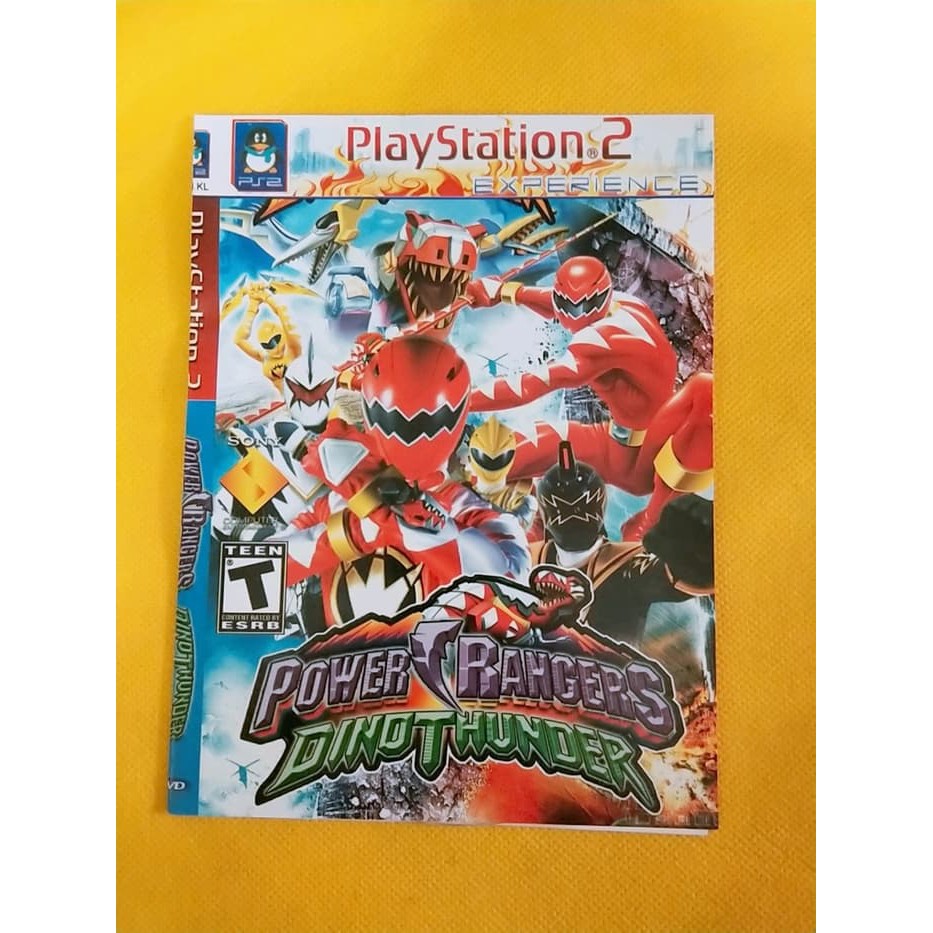 BEST QUALITY Kaset Dvd Video Game Playstation Ps2 Power Rangers TERLARIS DTS ENTERTAINMENT