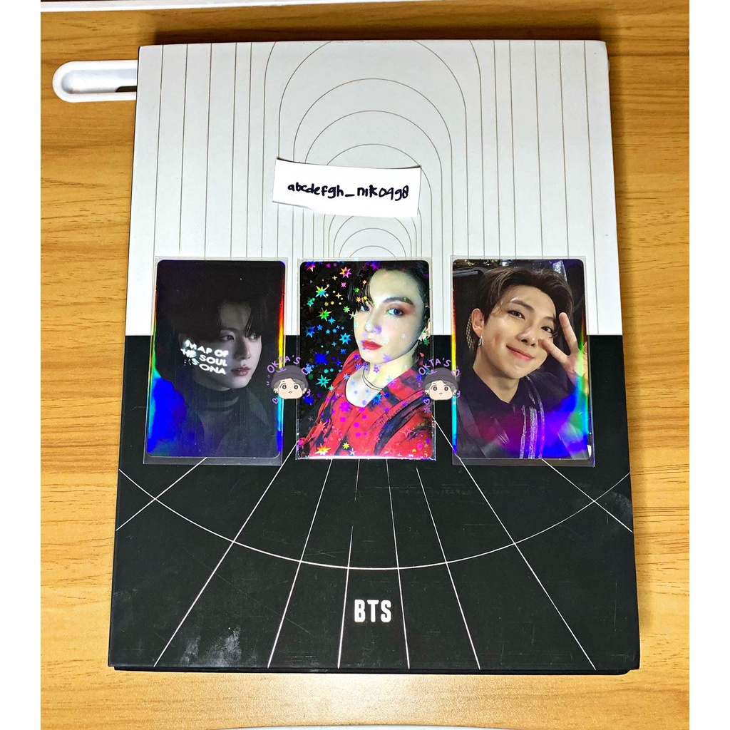 [READY STOCK] OFFICAL PHOTOBOOK MOTS ON;E FULL SET PC HOLO JUNGKOOK / PHOTOCARD JUNGKOOK
