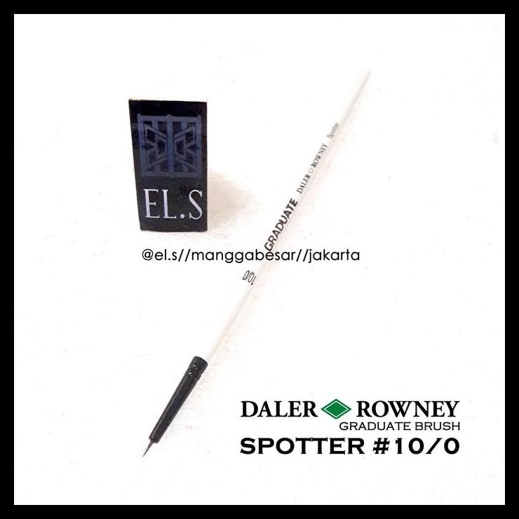 

Daler Rowney Graduate Brush Spotter 10/0 (Kuas Lukis)