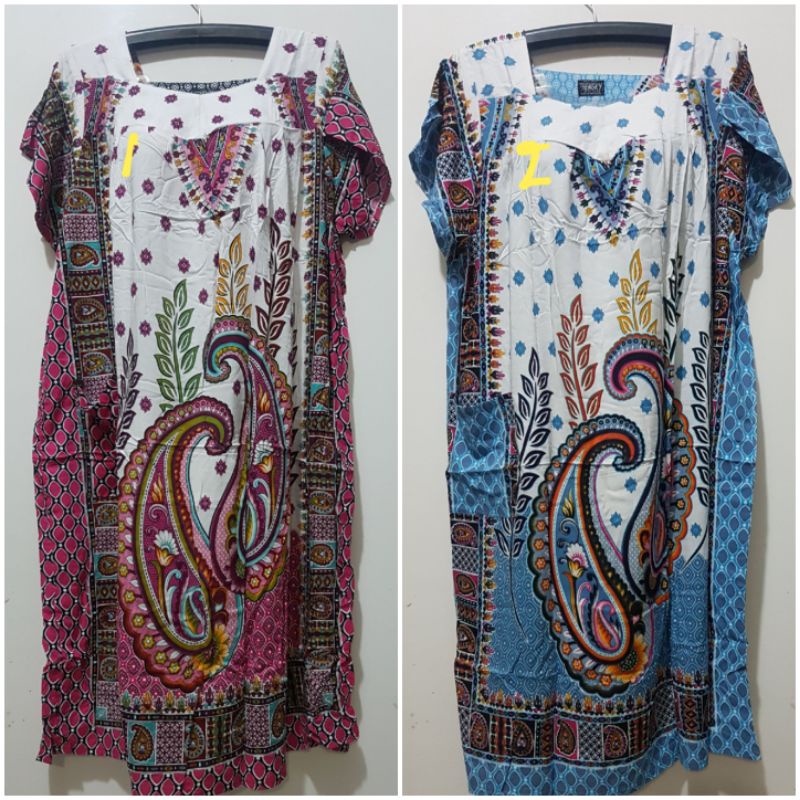 COD -DASTER BATIK HENGKY JUMBO LD 155 CM TANPA KANCING