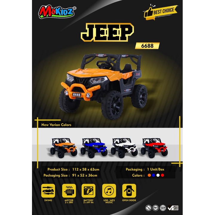 MOBIL AKI YOTTA SMAL JEEP FB 6688