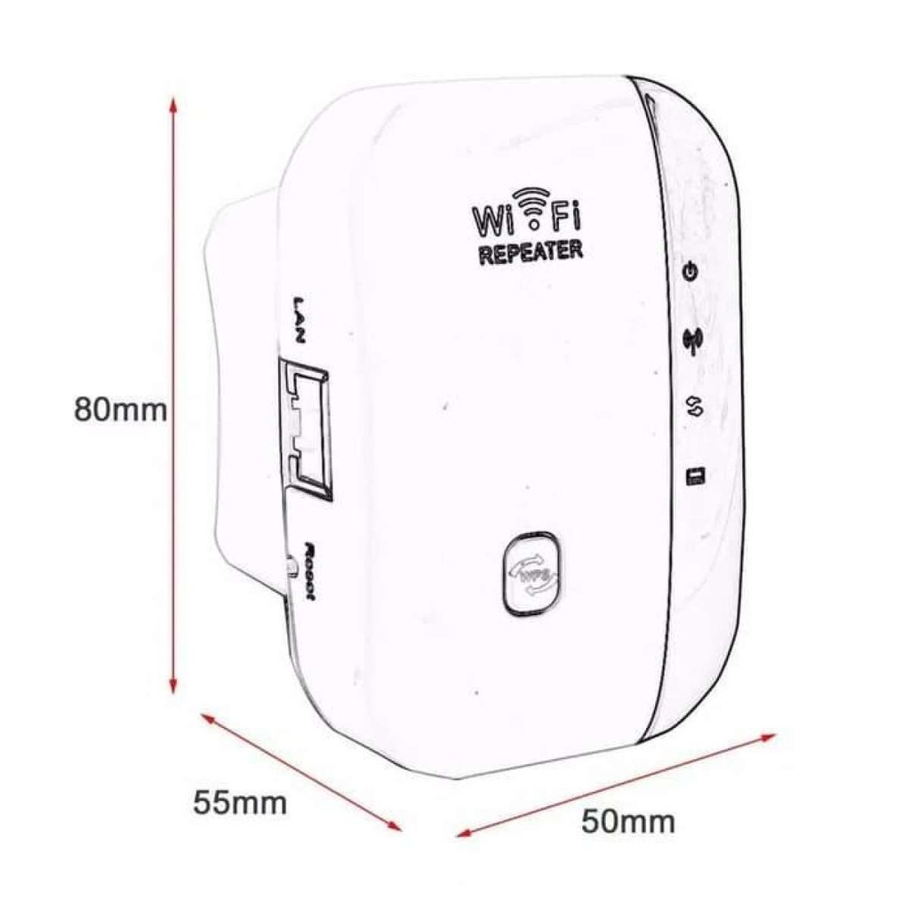 Penguat Sinyl HP Wireless-NWifiiI Repeater 300Mbps Access Point