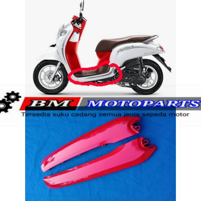 Cover Dek Samping Bawah Scoopy Fi All New 2017-2018