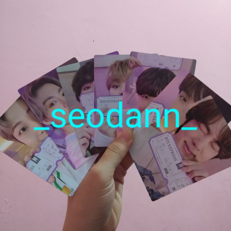READY STOCK MPC MINI PHOTOCARD MPC MUSTER SOWOOZOO SPECIAL CARD SET JIN SUGA JHOPE RM JIMIN TAEHYUNG