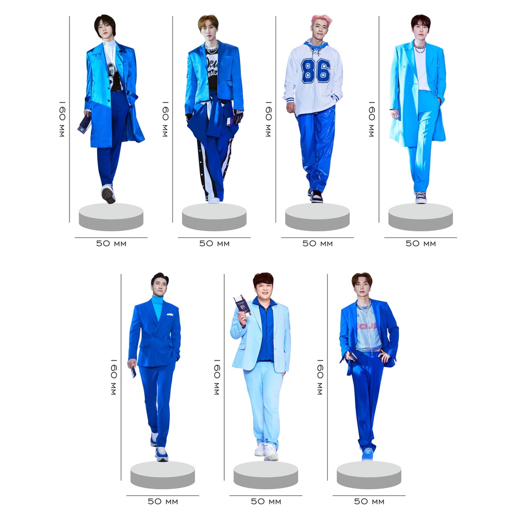 Stand Figure Super Junior SMCU Akrilik standee Acrylic Suju Donghae Kyuhyun Siwon Yesung Eunhyuk Lee