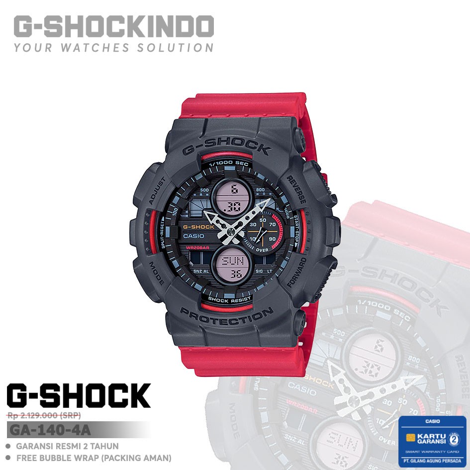 Casio G-Shock GA-140-4A / GA-140-4ADR Original