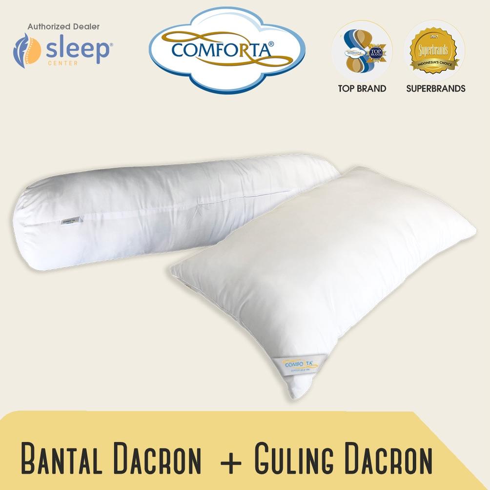 Sleep Center Bantal Dan Guling Comforta Dacron